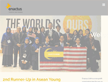 Tablet Screenshot of enactusuum.org